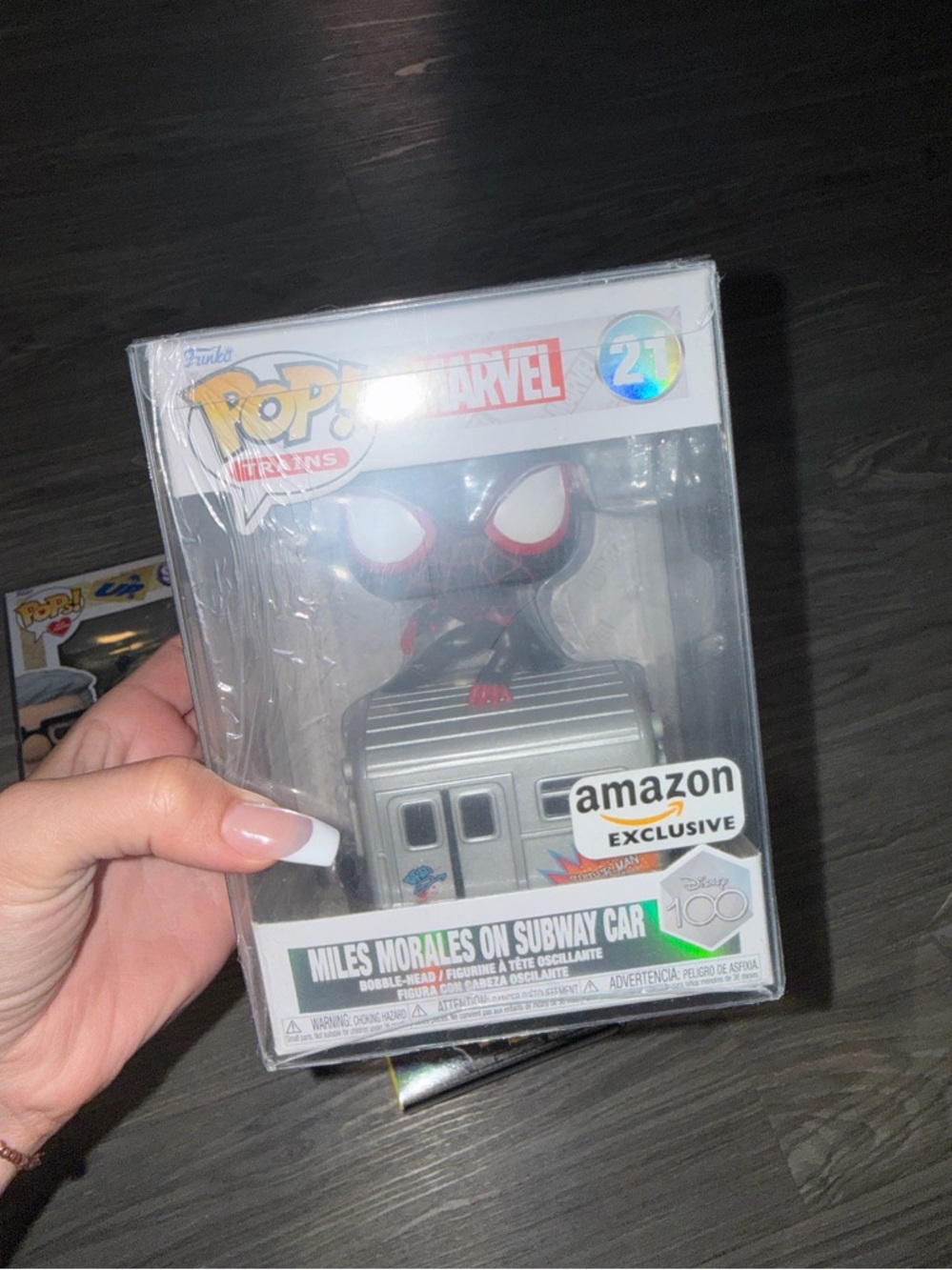 Funko Pop! Trains: Marvel - Miles Morales on Subway Car - Amazon Exclusive #21